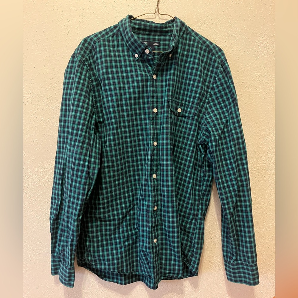 GAP Men's Checkered Shirt